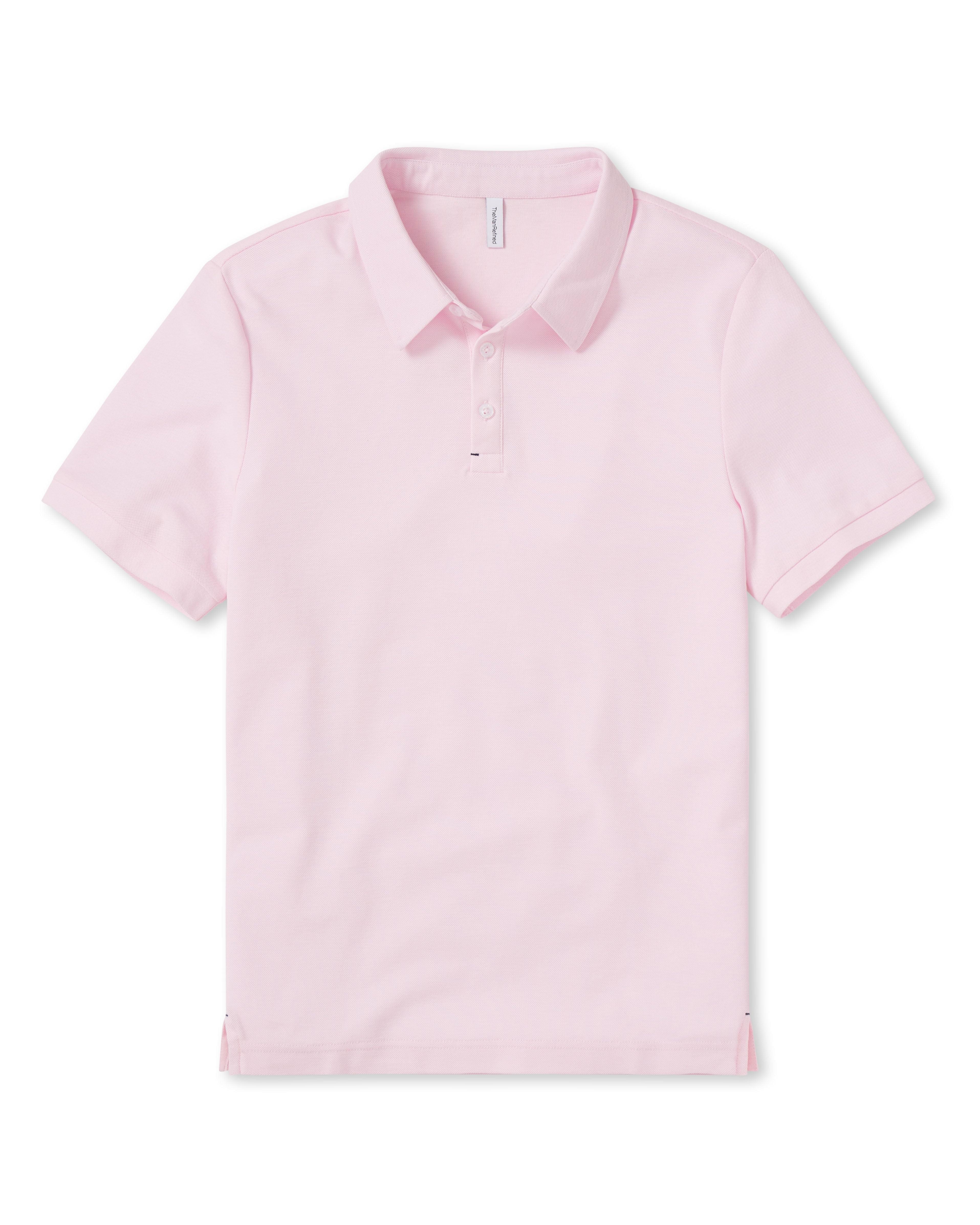 Blush pink sale polo shirt